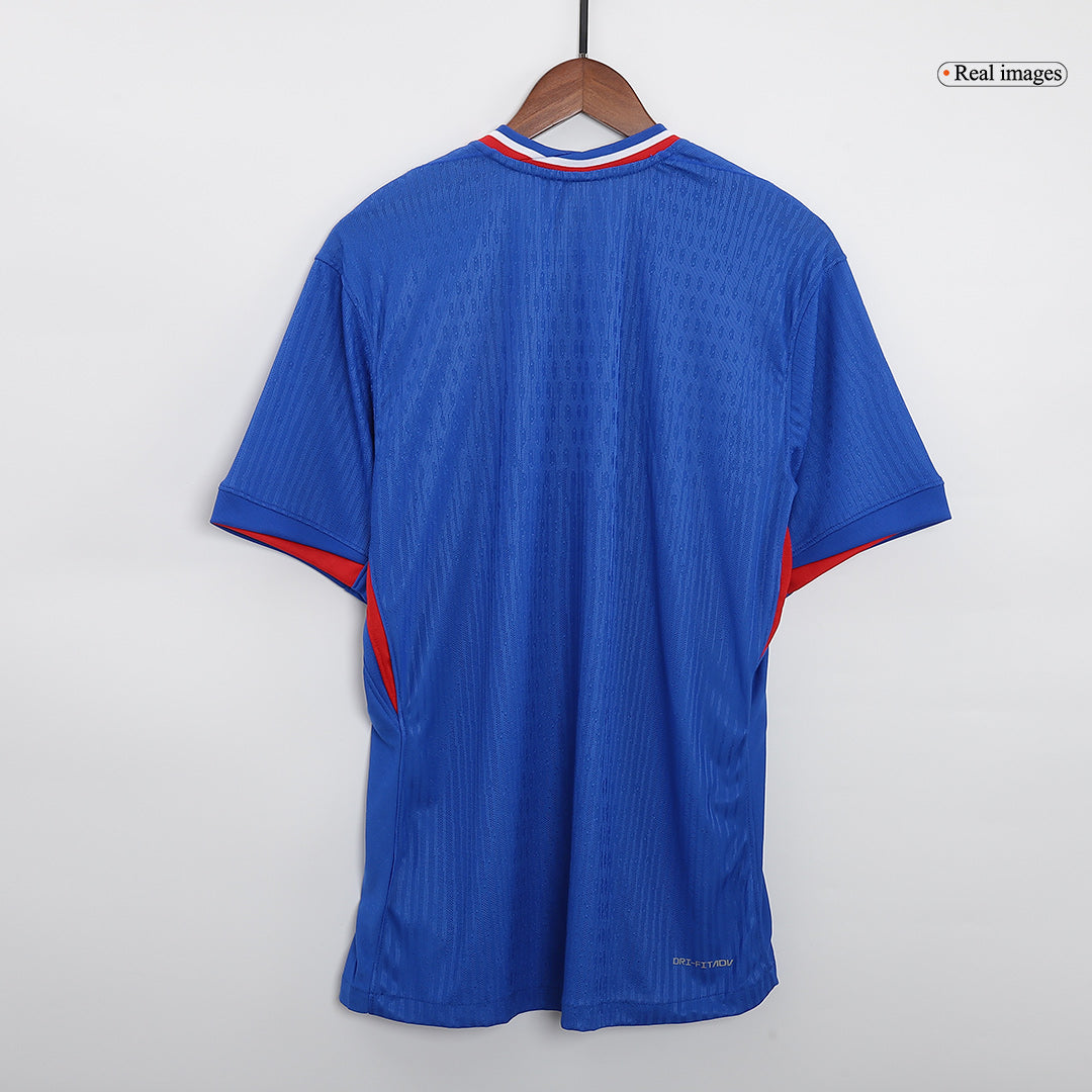 Camiseta de fútbol local auténtica de Francia para la Eurocopa 2024