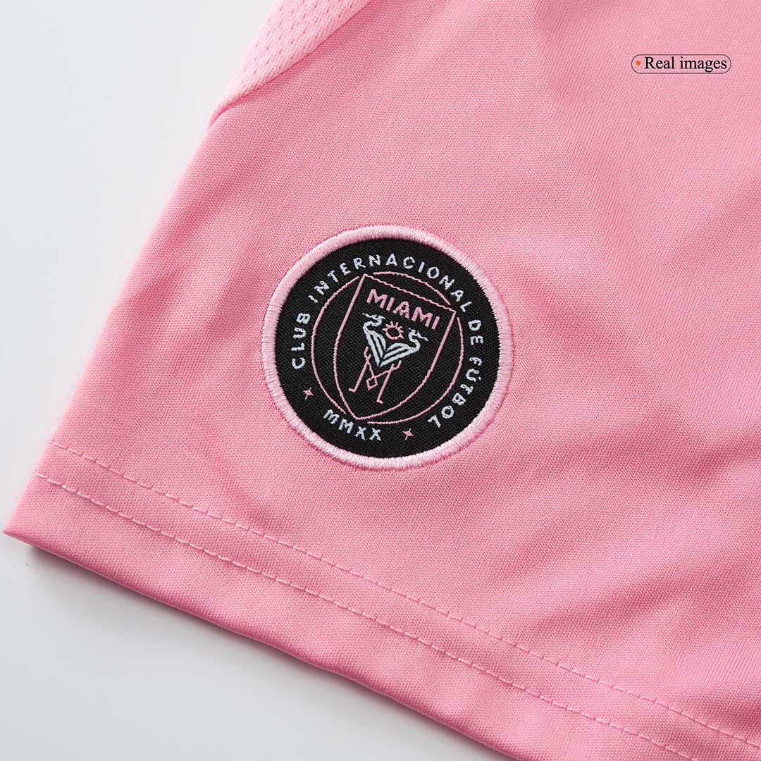 Kit de fútbol local del Inter Miami (camiseta y pantalones cortos) 2025 rosa