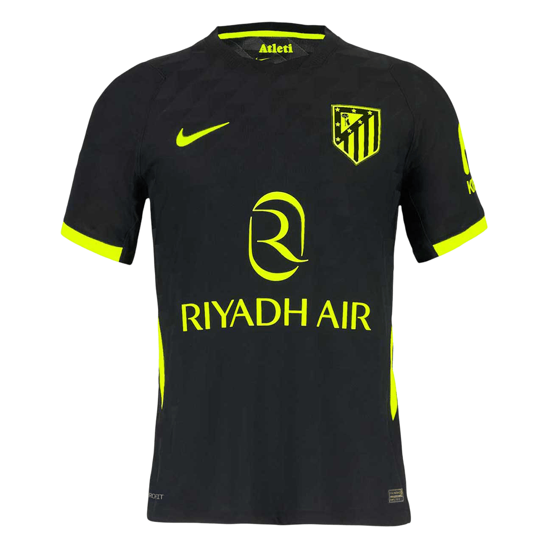 Camiseta de visitante del Atlético de Madrid 2026/27 Negra