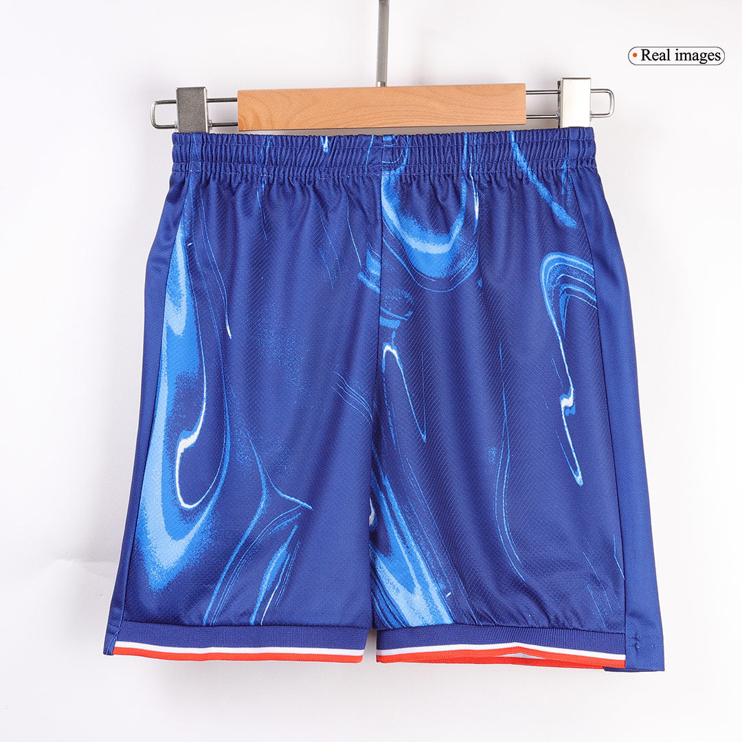 Kit de fútbol local del Chelsea para niños (camiseta y pantalón corto) 2024/25