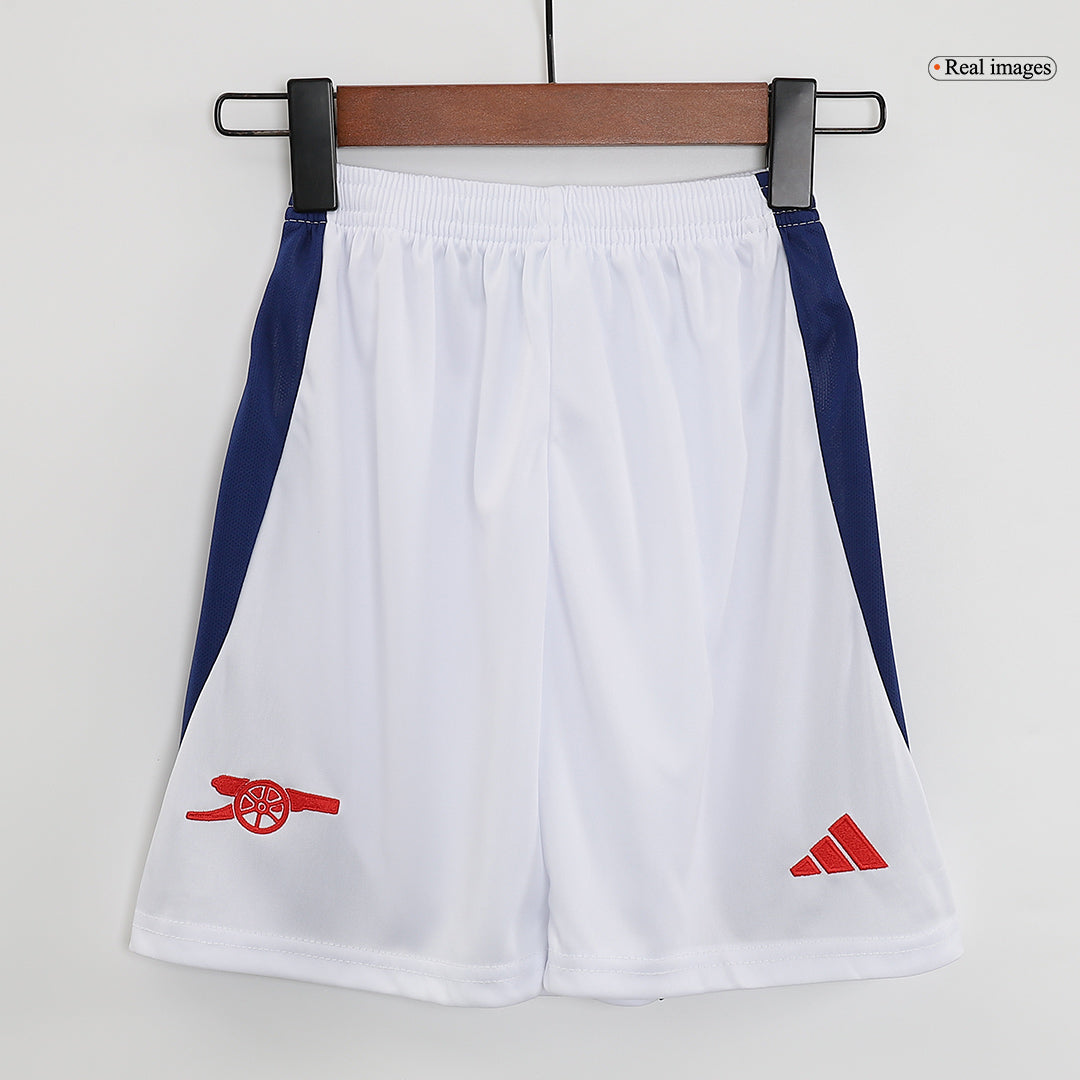 Kit de camiseta de fútbol local del Arsenal para niños (camiseta, pantalones cortos y calcetines)
