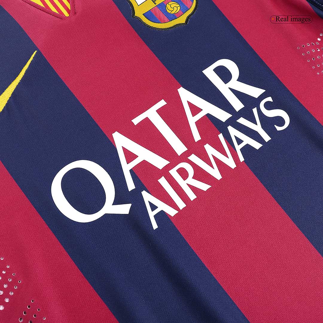 Camiseta de fútbol retro SUÁREZ #9 2014/15 Barcelona local