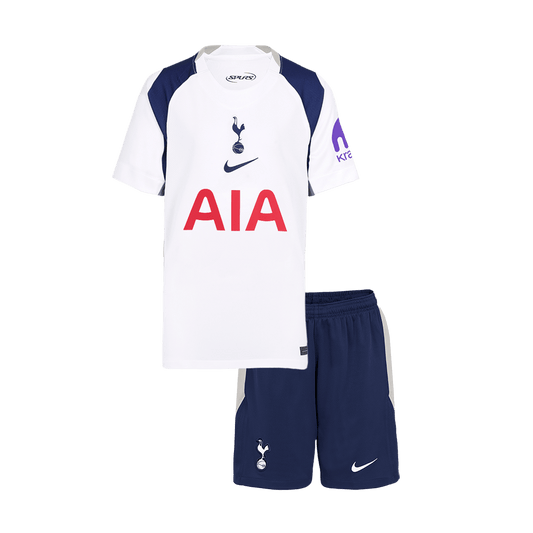 Kit de fútbol local del Tottenham Hotspur para niños (Kit y pantalón corto) 2025/26