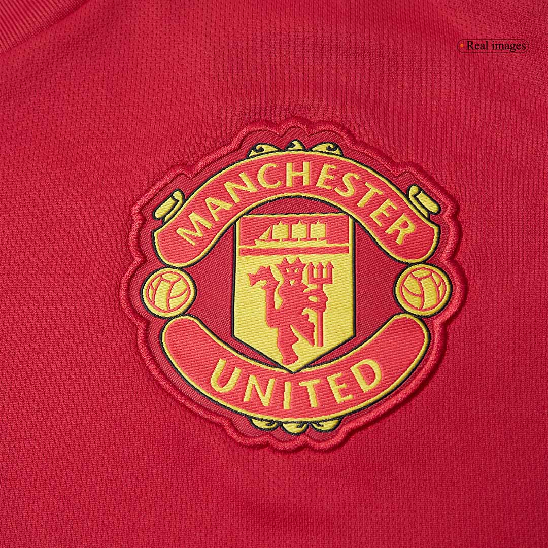 Camiseta de fútbol local del Manchester United B.FERNANDES #8 2025/26, roja