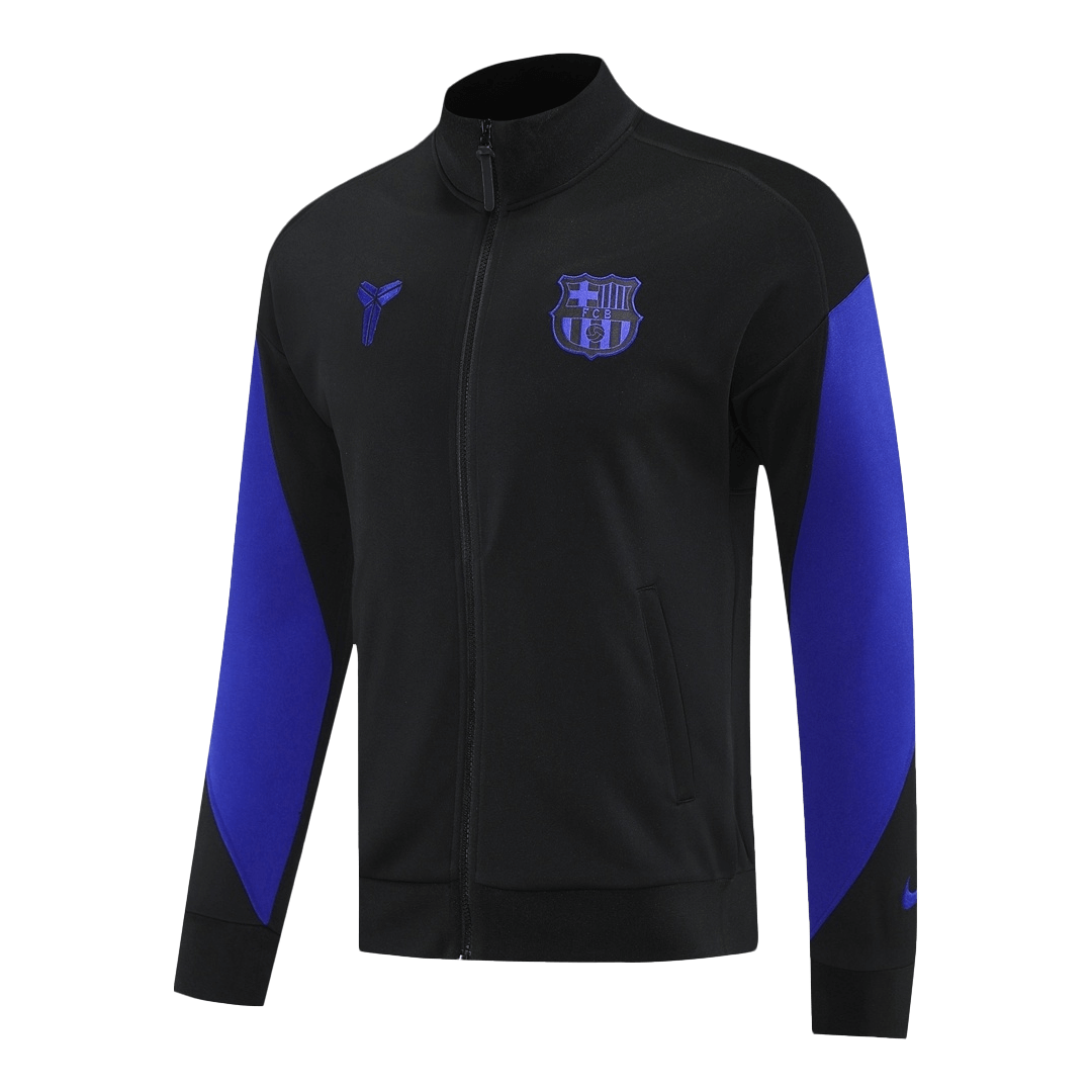Chaqueta de entrenamiento del Barcelona 25/26 negra y morada