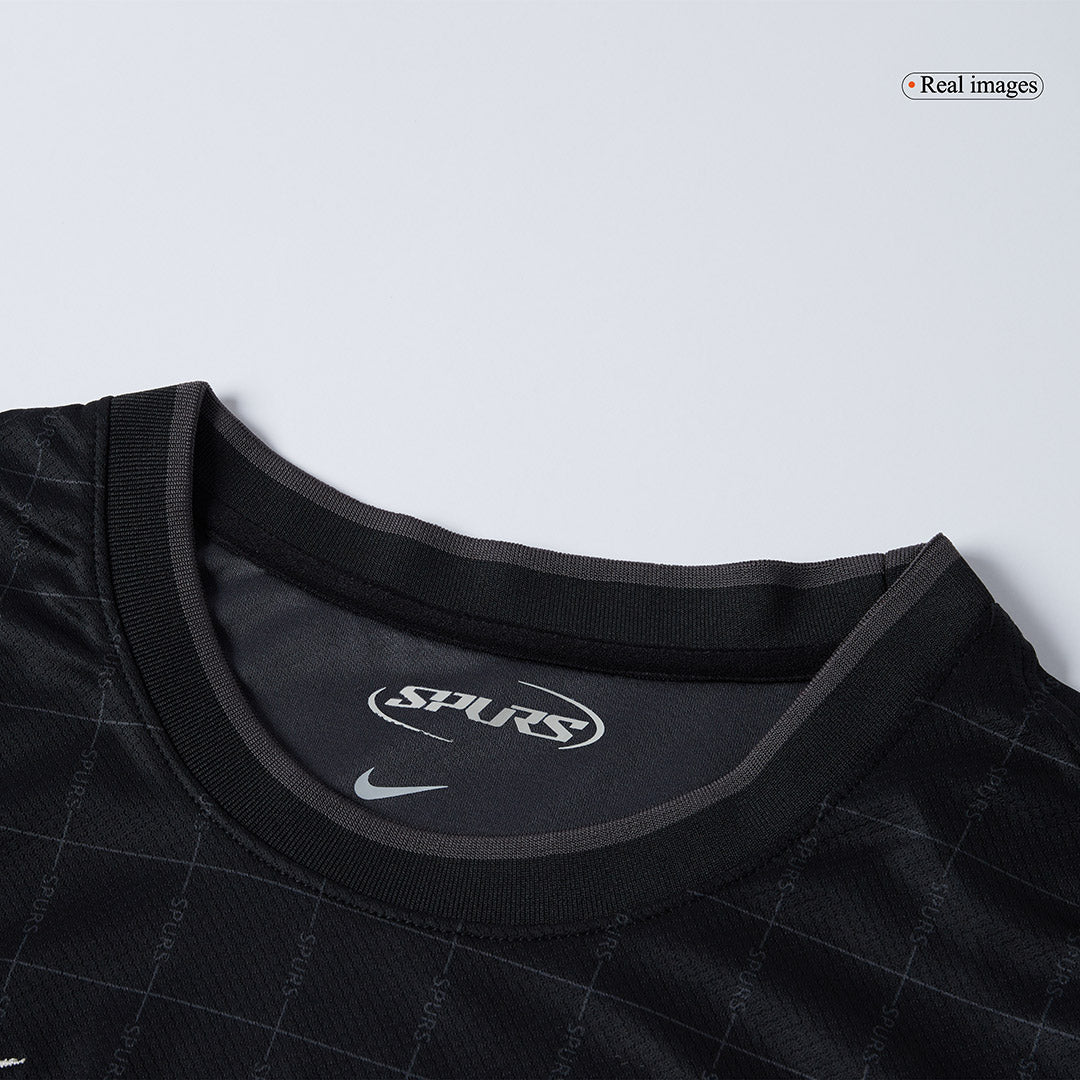 Camiseta de fútbol visitante XAVI #7 del Tottenham Hotspur 2025/26, negra