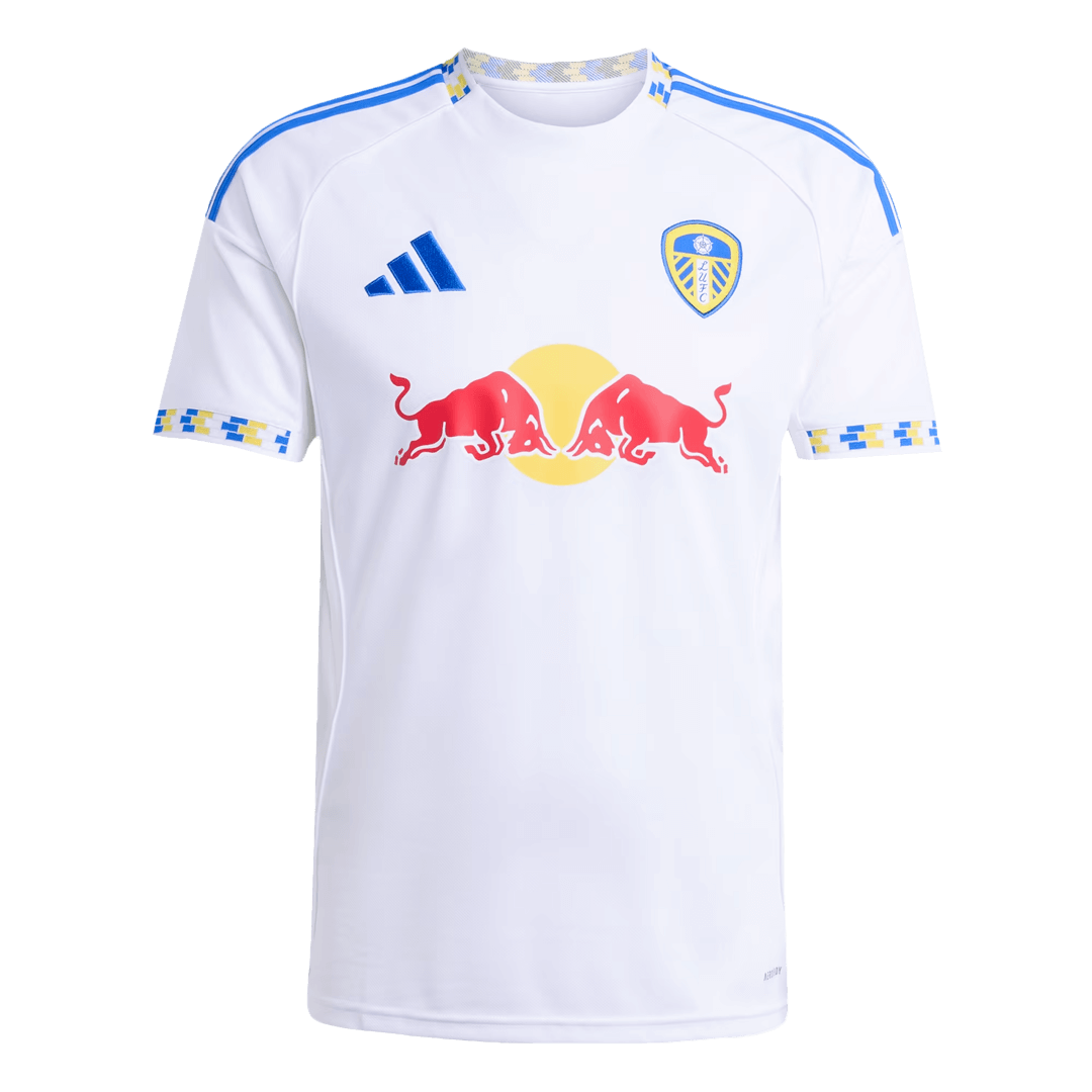 Camiseta de fútbol local del Leeds United 2025/26