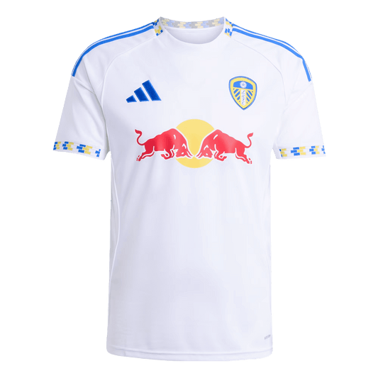 Camiseta de fútbol local del Leeds United 2025/26