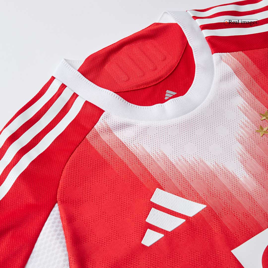 Camiseta de fútbol local auténtica KANE #9 del Bayern Múnich 2025/26, roja