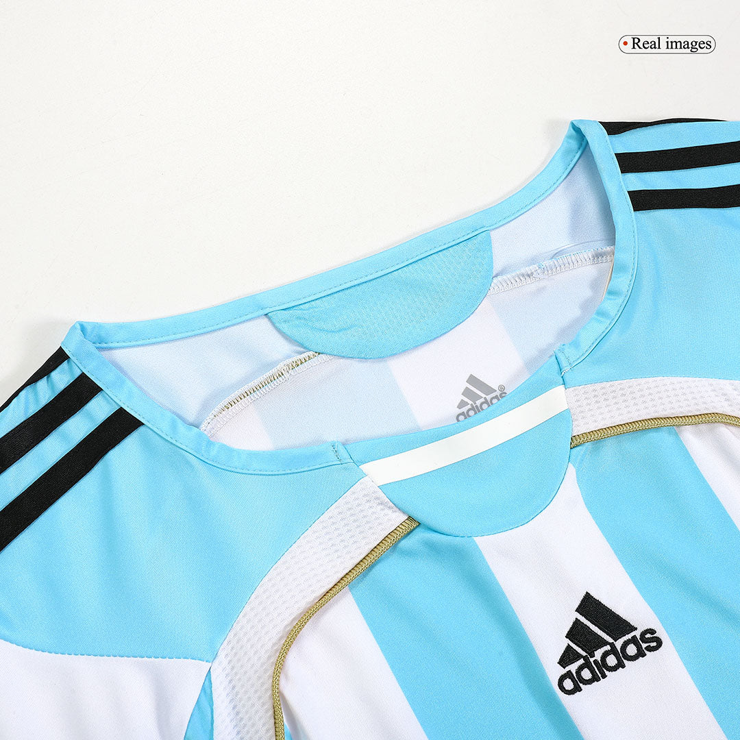 Camiseta retro de fútbol local de Argentina 2006