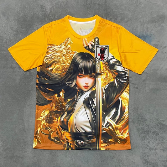 Camiseta talla 25/26 Anime japonés Amarillo especial