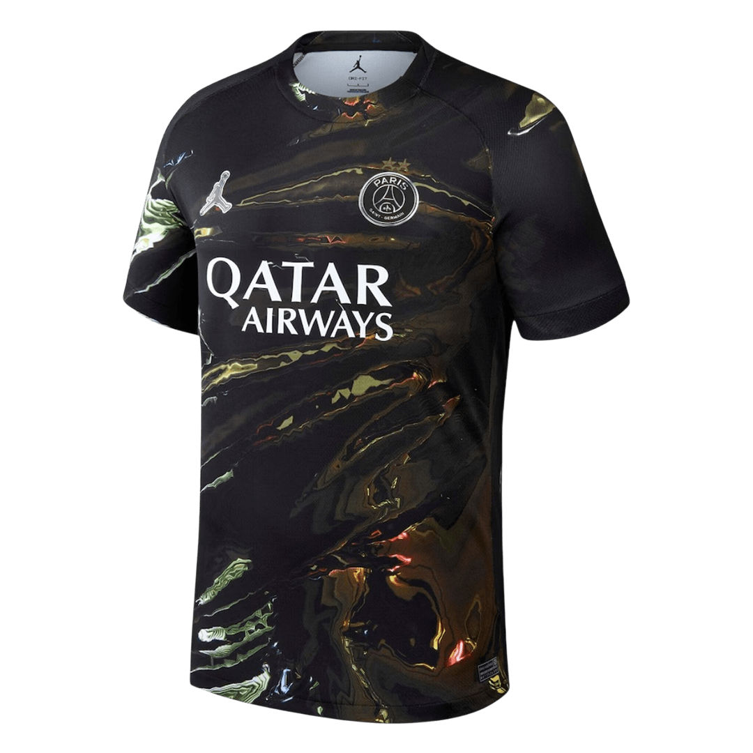 Camiseta de fútbol PSG Edición Noche 2025/26 Campeones de Europa 2026 Estampado