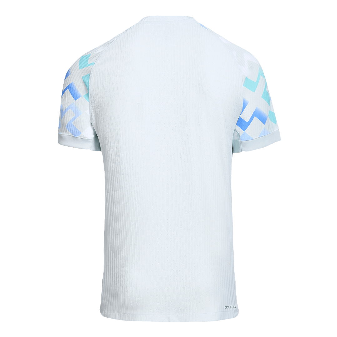 Camiseta de fútbol visitante auténtica del Inter de Milán 2025/26 azul
