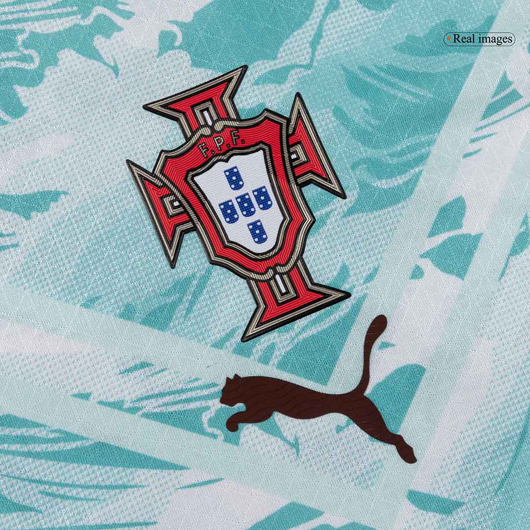 Auténtica camiseta de visitante de la selección portuguesa de Bernardo #10, temporada 2026