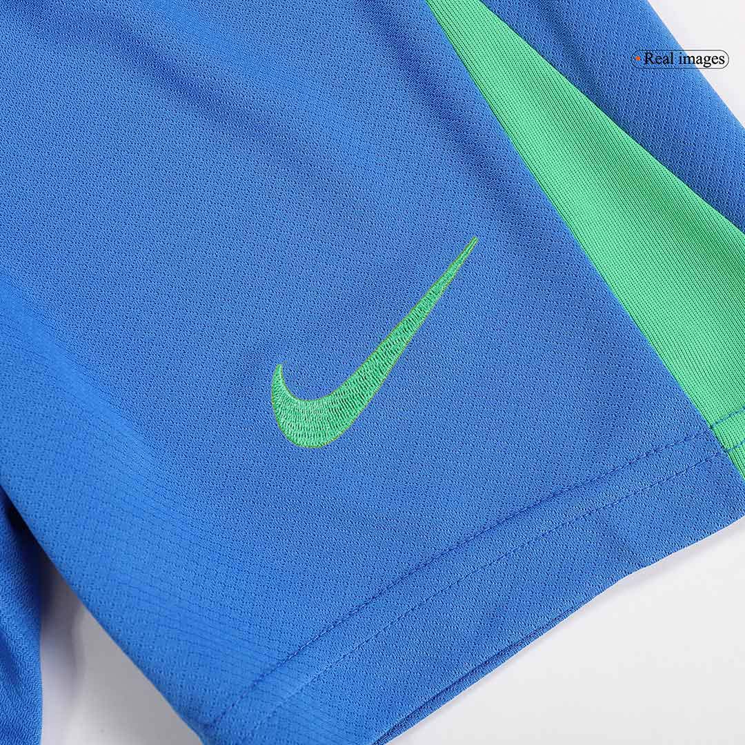 Kit de fútbol local de Brasil para niños (camiseta, pantalón corto y medias) Copa América 2024