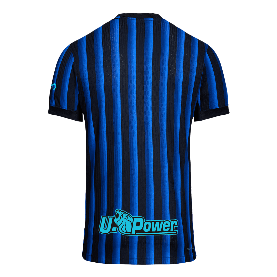 Camiseta de fútbol local auténtica del Inter de Milán 2025/26 azul y negra