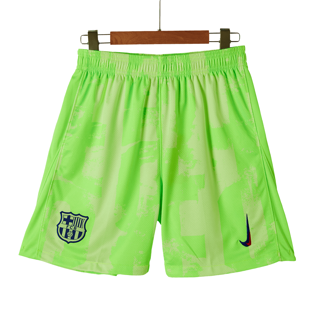 Kit de fútbol visitante del Barcelona (Kit y pantalón corto) - UCL