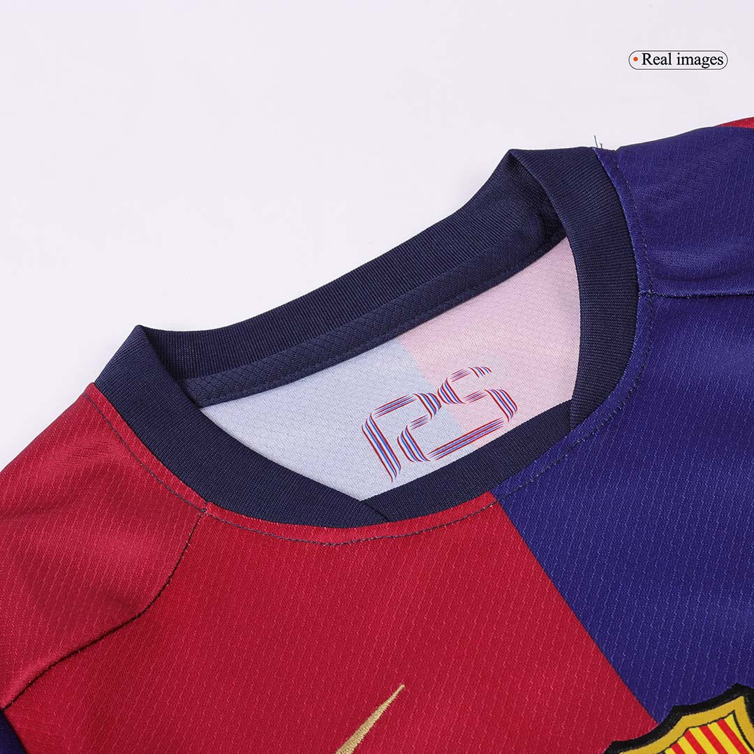 Kit de fútbol local del Barcelona para niños (camiseta y pantalón corto) 2024/25 - COLDPLAY