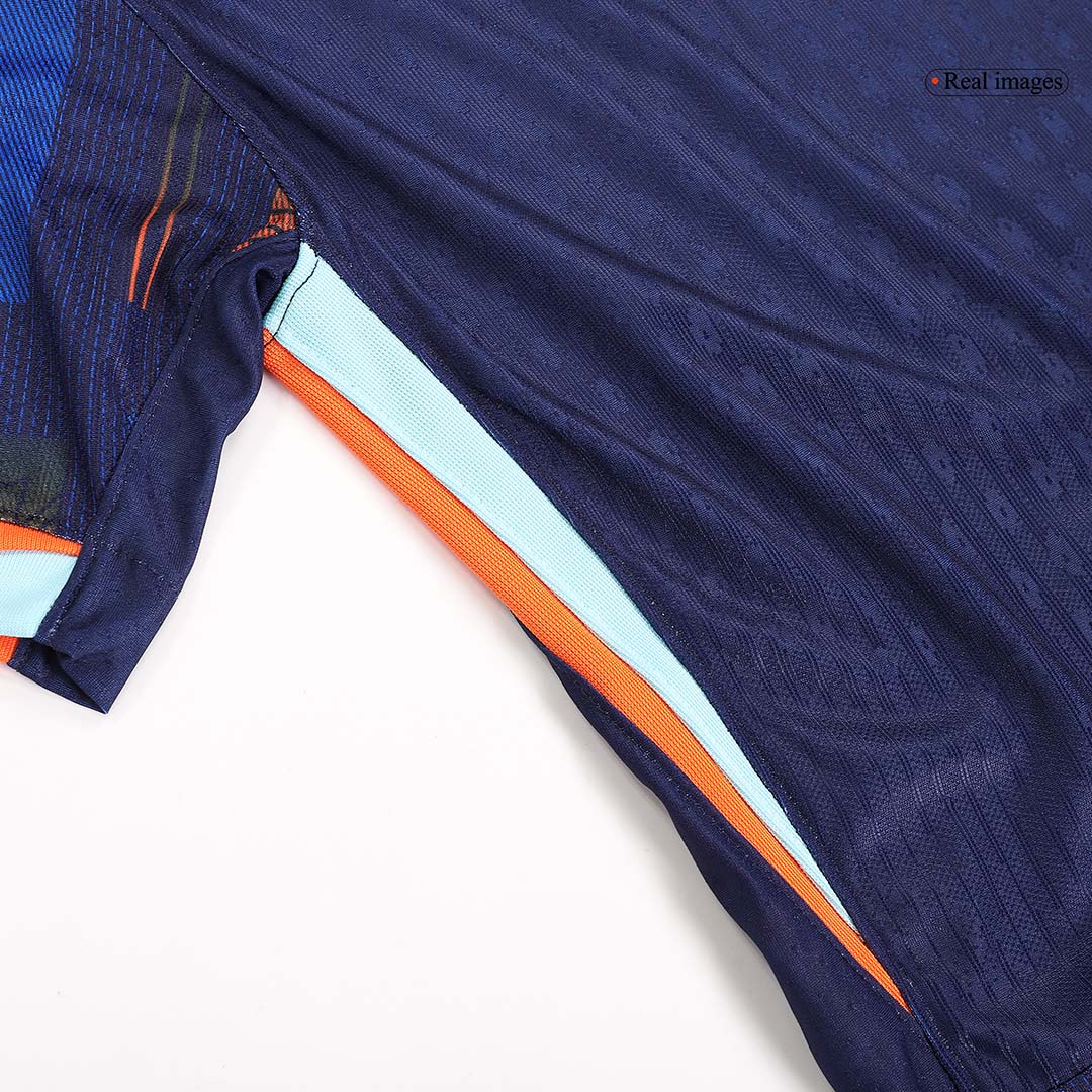 Camiseta auténtica de visitante de Holanda para la Eurocopa 2024