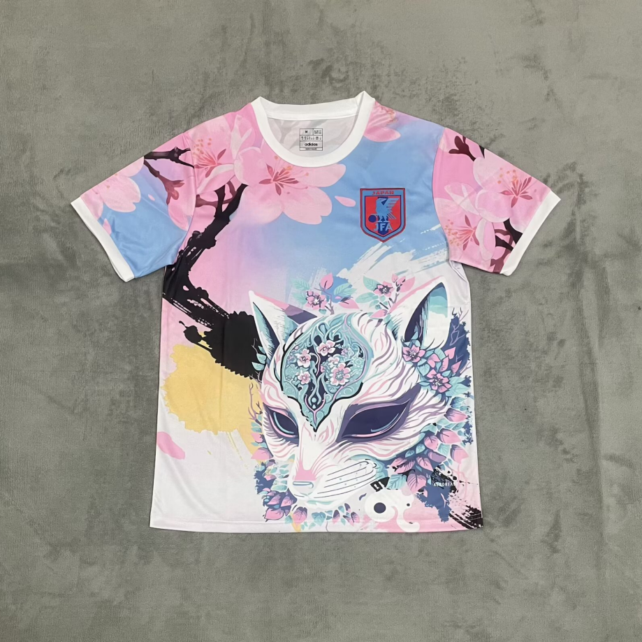 Camiseta de anime japonés 25/26, estilo de color especial