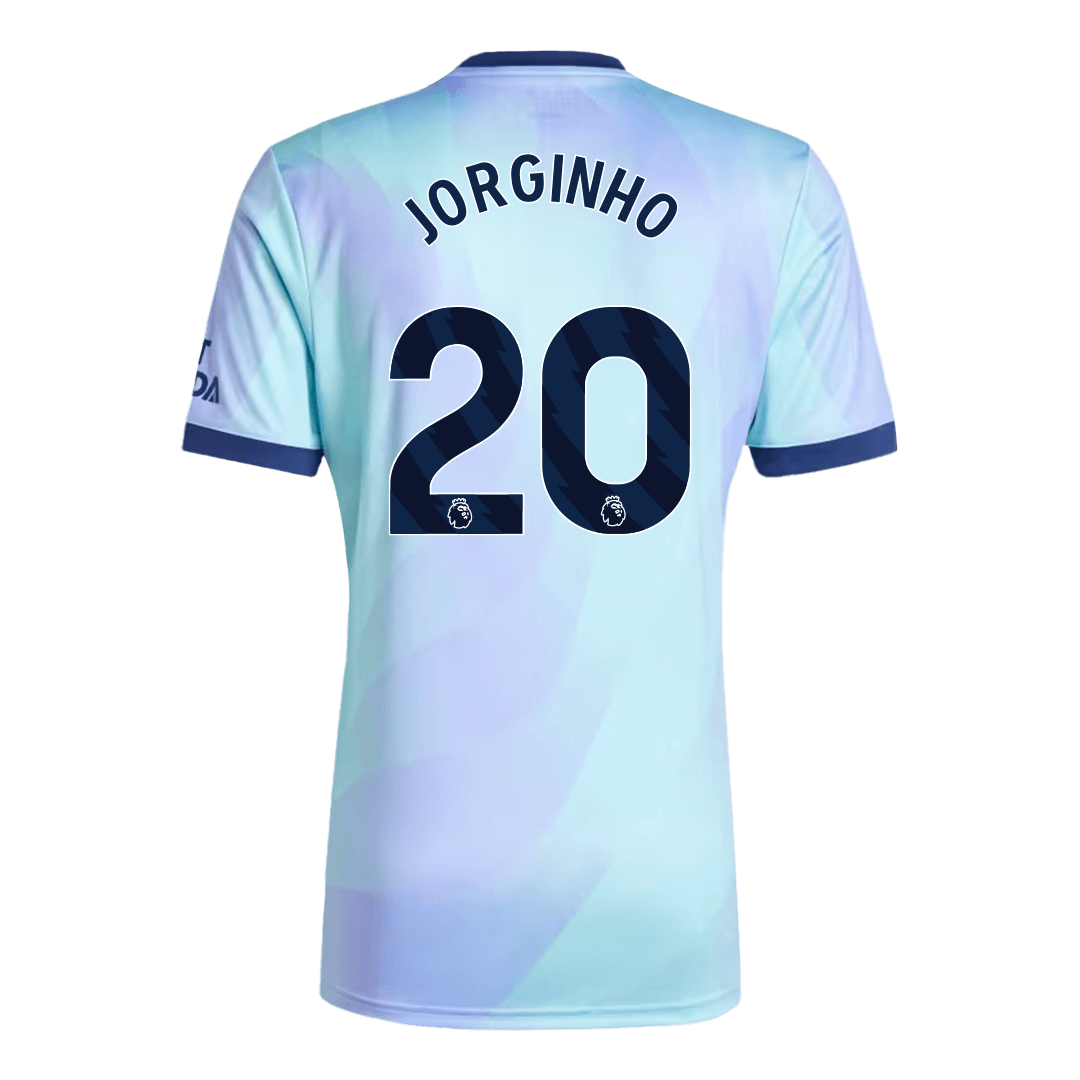 Camiseta de fútbol de visitante del Arsenal JORGINHO #20
