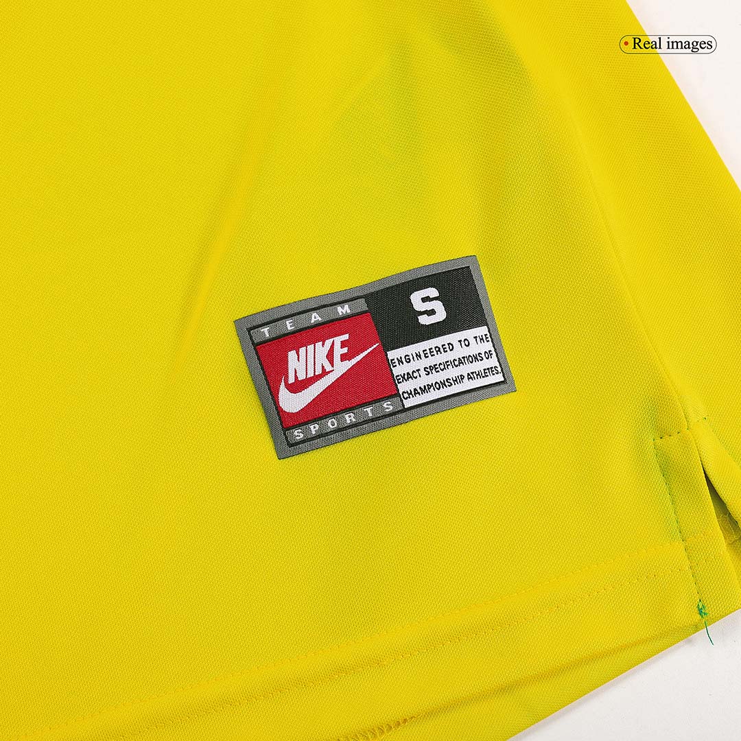 Camiseta retro de fútbol local de Brasil CAFU #2 1998 - Copa Mundial