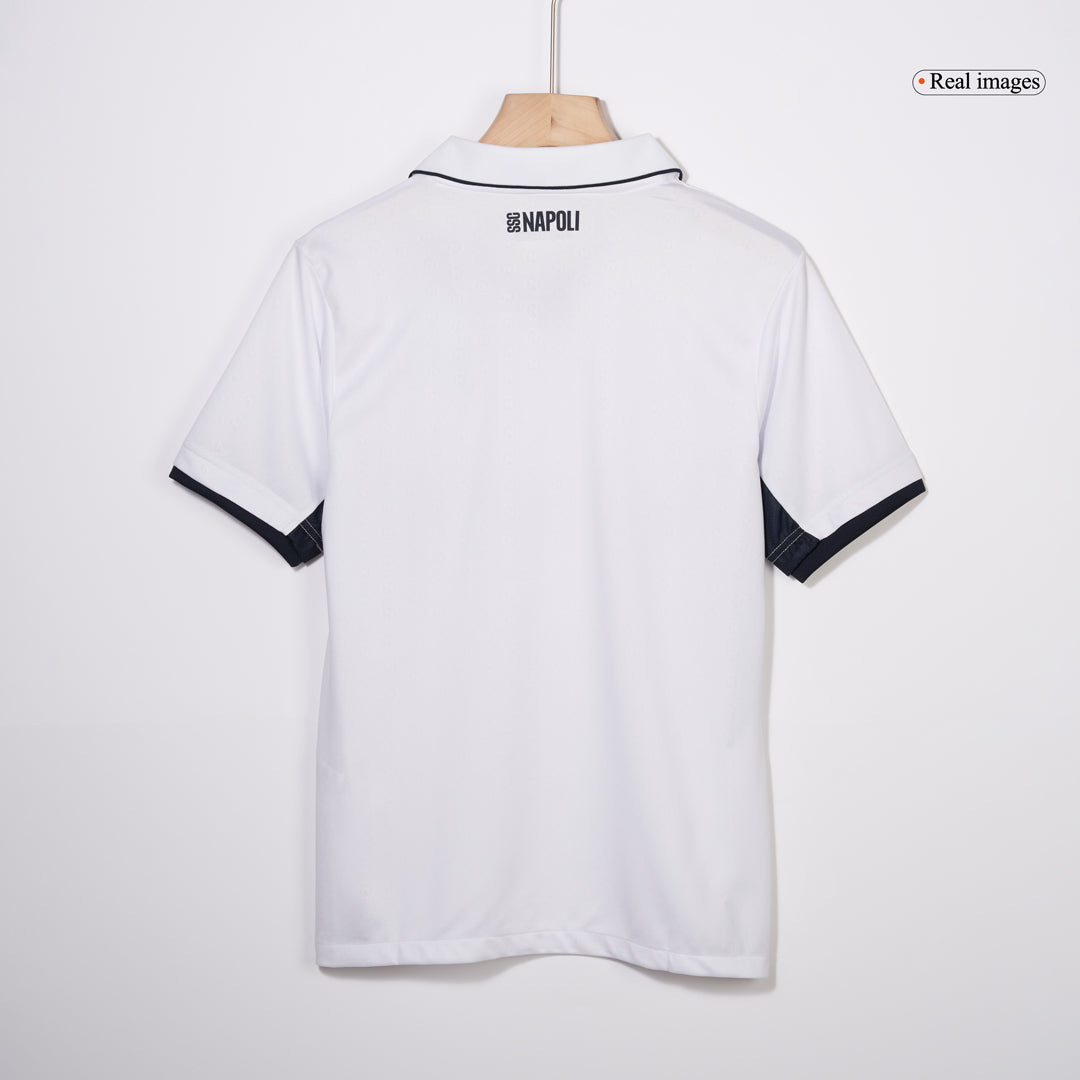 Camiseta de fútbol visitante auténtica del Napoli 2024/25