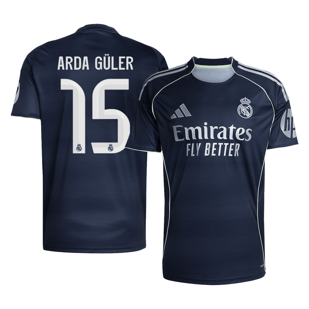 Camiseta de fútbol de segunda equipación Real Madrid ARDA GÜLER #15 2025/26