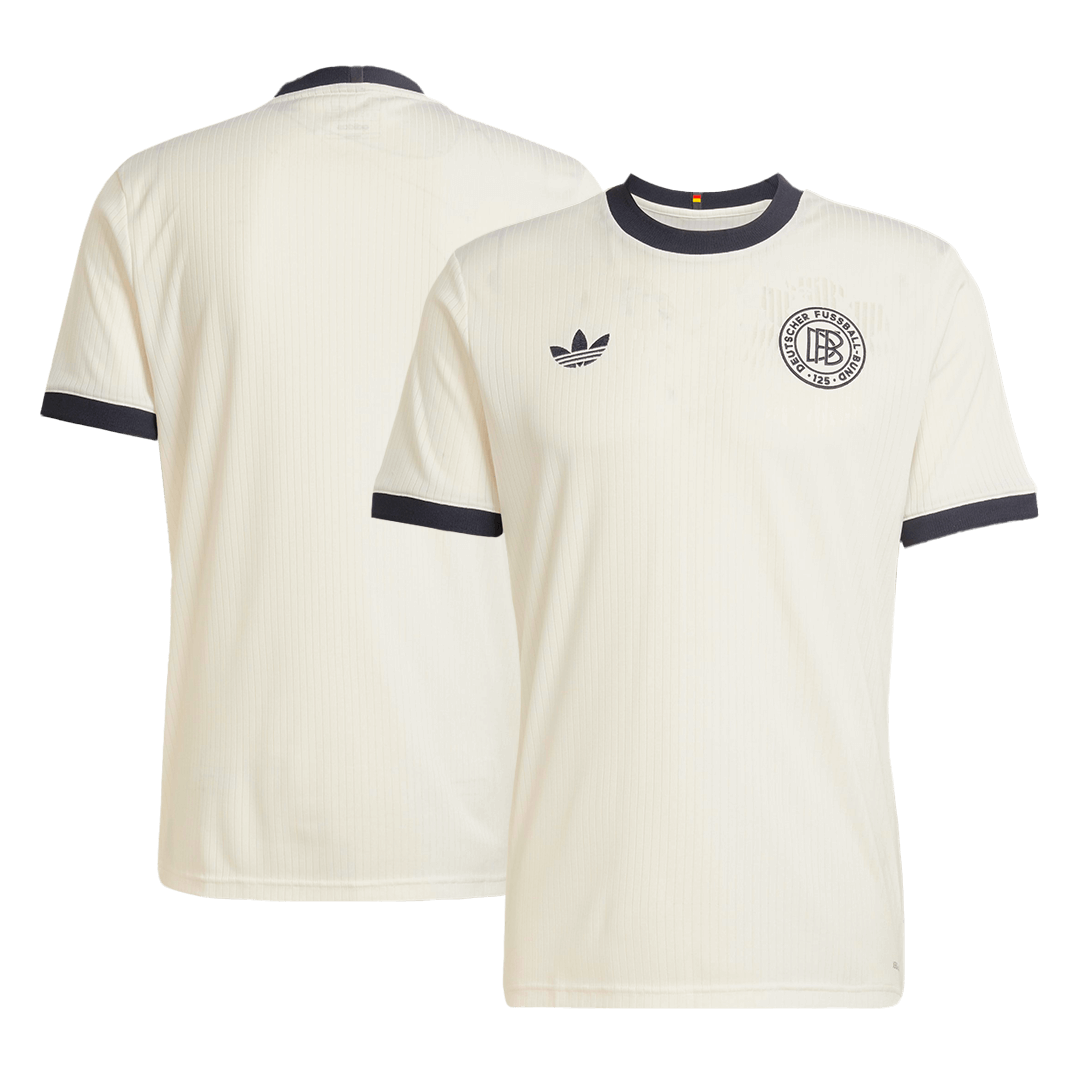 Camiseta de fútbol del 125.º aniversario de Alemania 2025, blanca