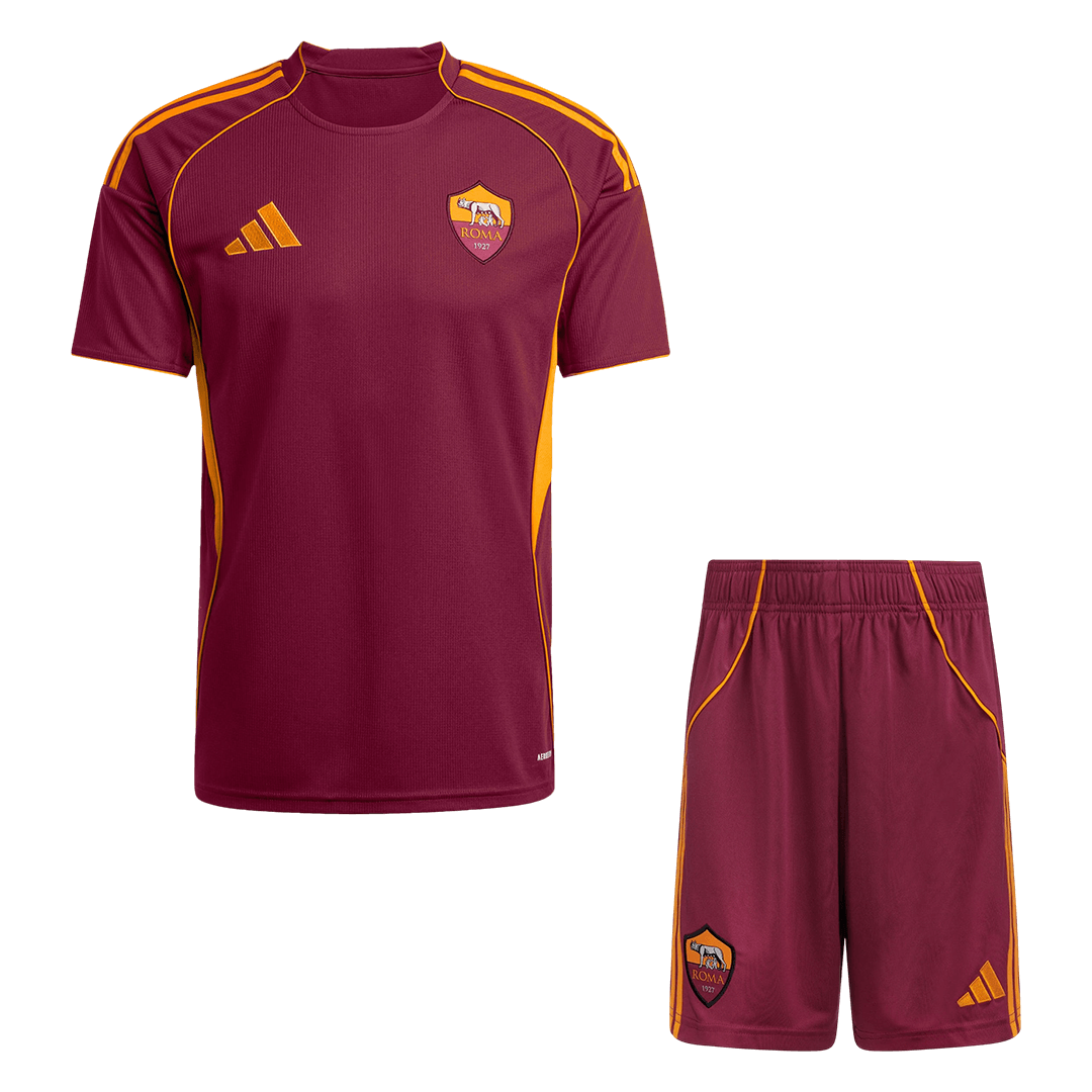 Kit de fútbol local de la Roma (camiseta y pantalón corto) 2025/26