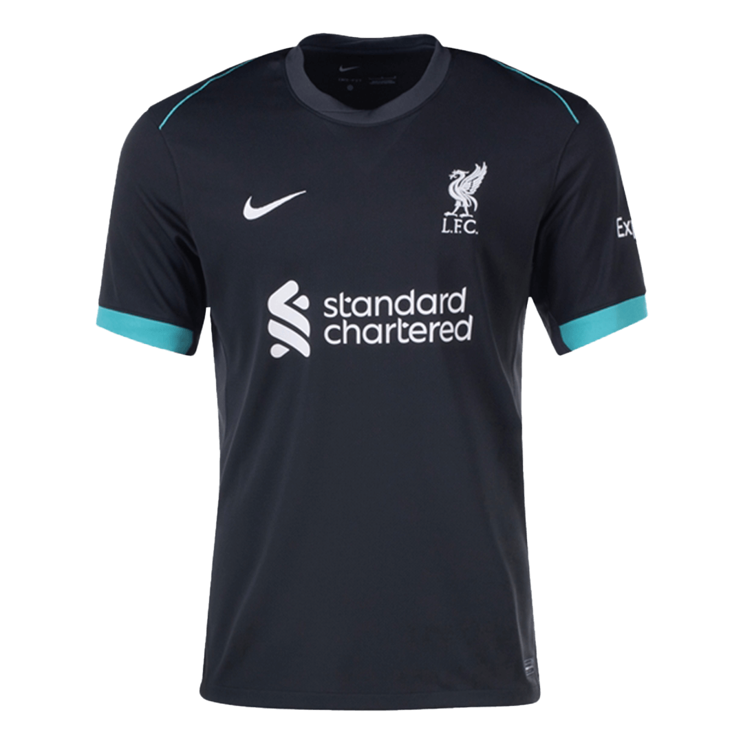 Camiseta de fútbol visitante del Liverpool