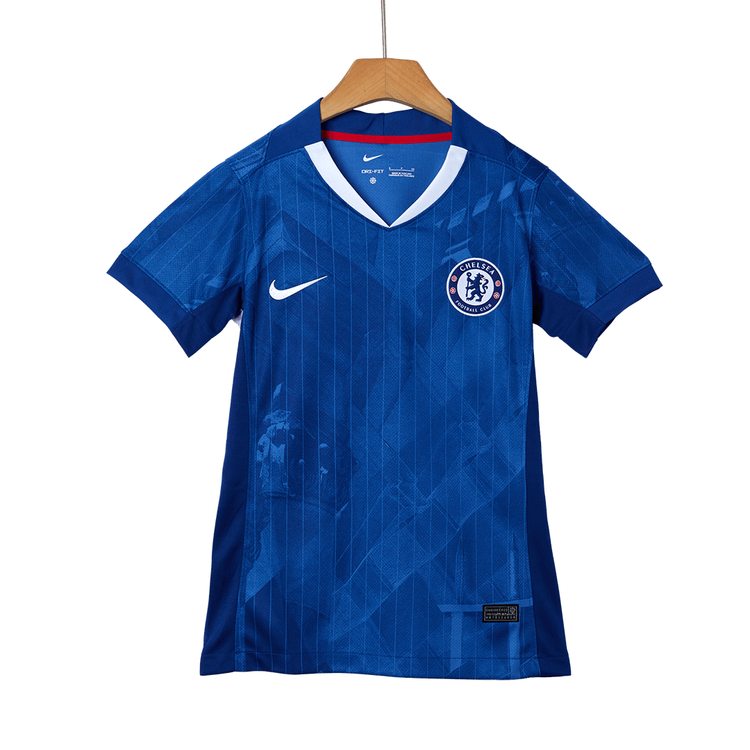 Camiseta de fútbol local del Chelsea para mujer 2025/26, azul