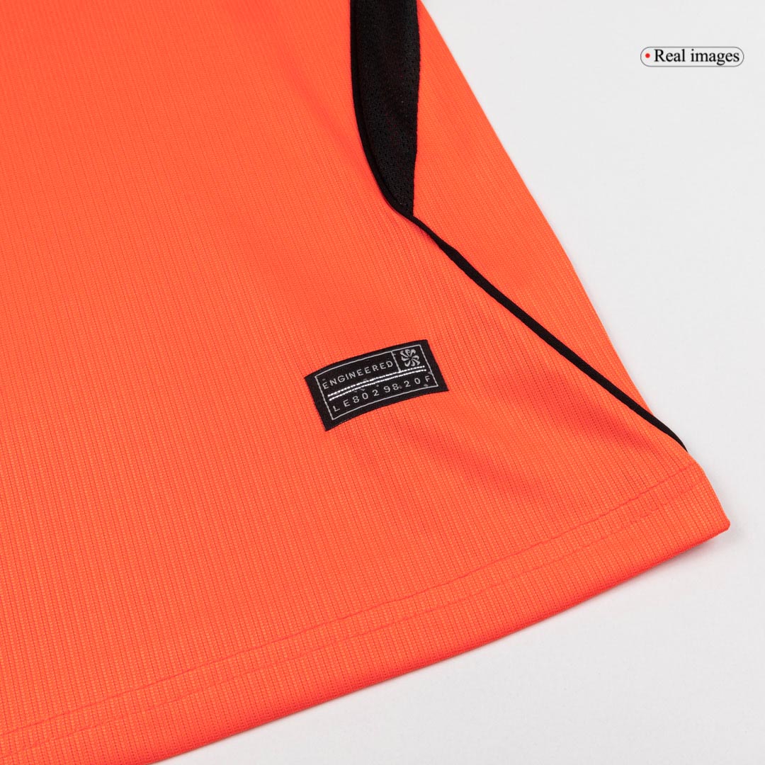 F.DE JONG #21 Camiseta de local de los Países Bajos para el Mundial 2026 Naranja