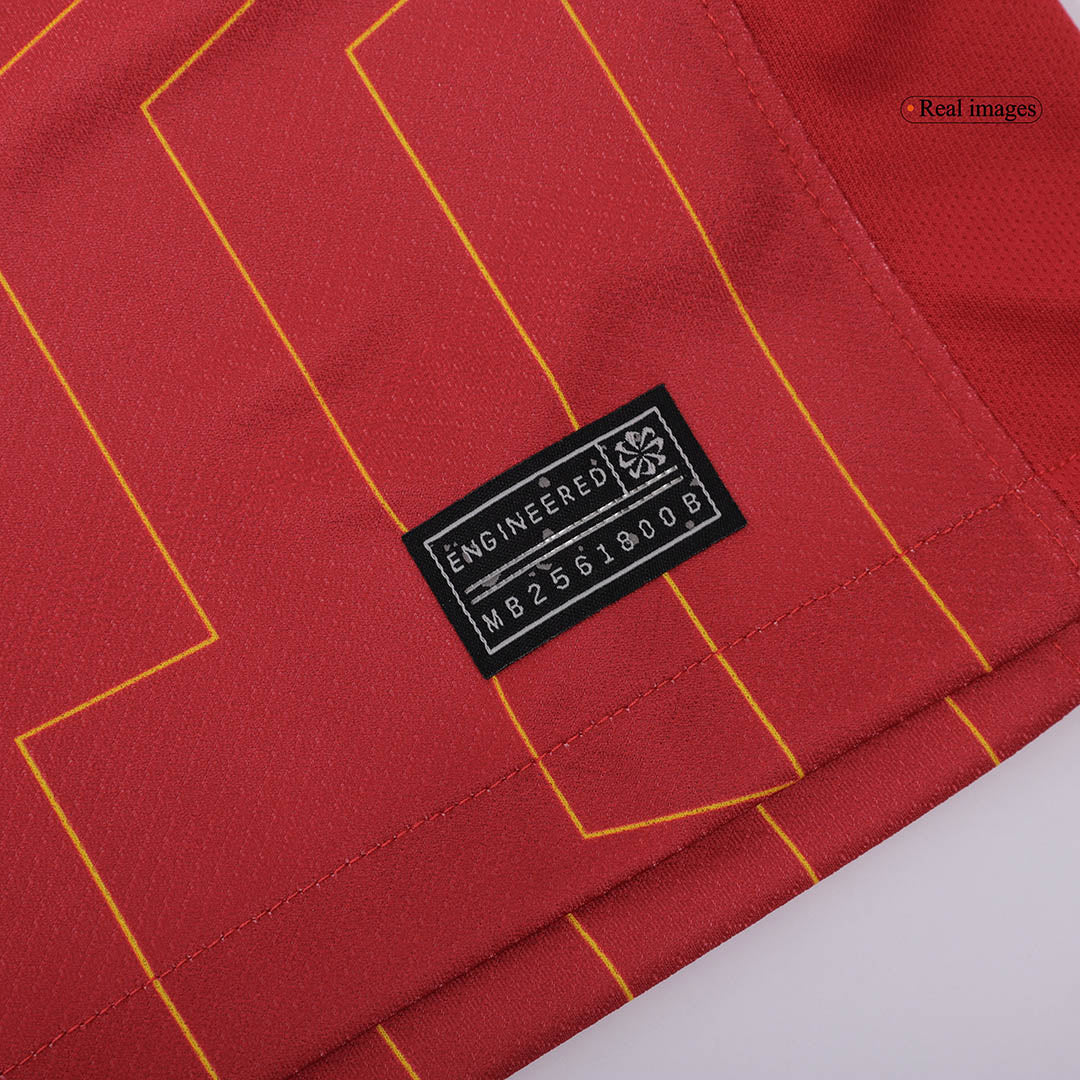 Camiseta de fútbol local del Liverpool DIOGO J. #20 2024/25, roja - UCL
