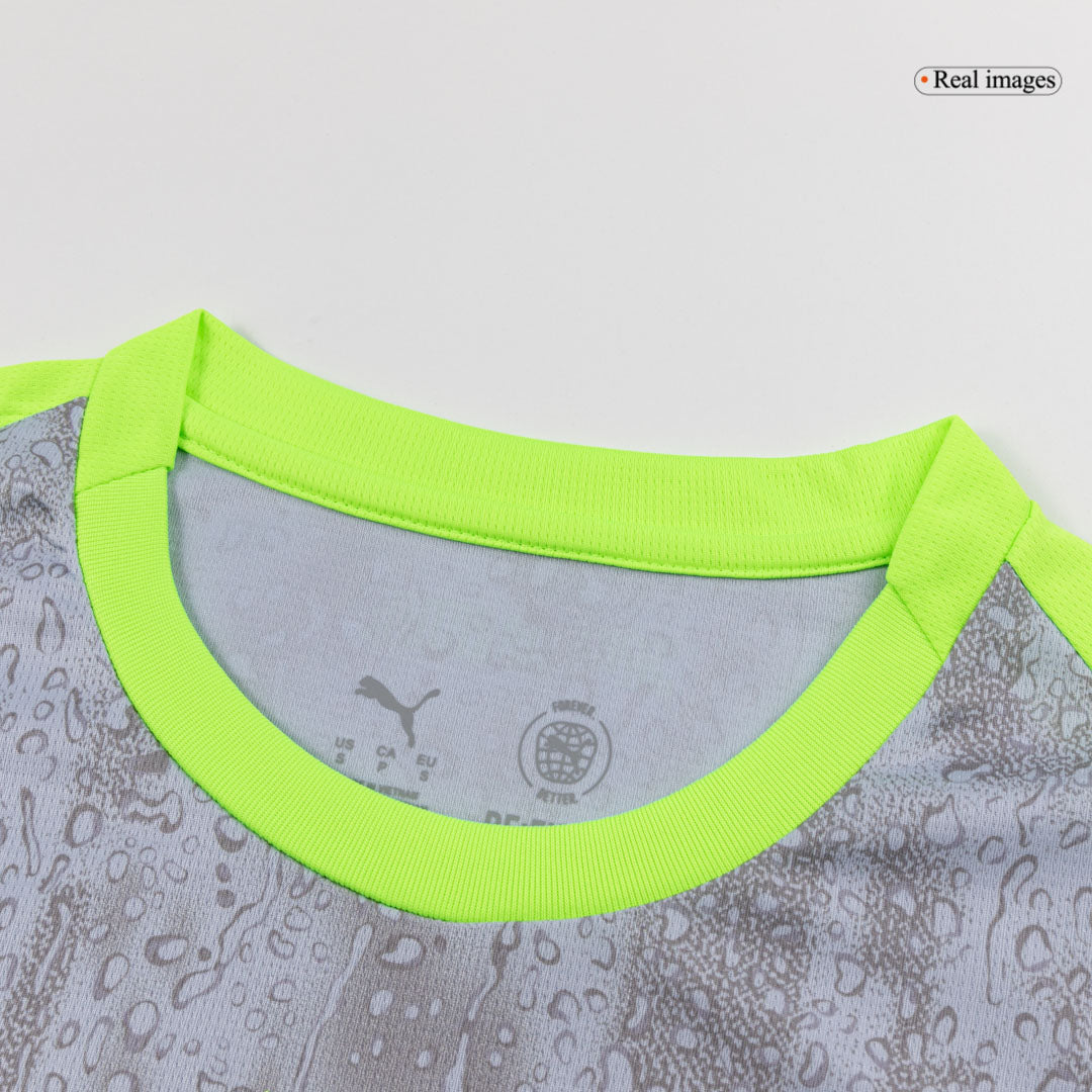 Kit de fútbol visitante del Manchester City (camiseta y pantalón corto) 2025/26