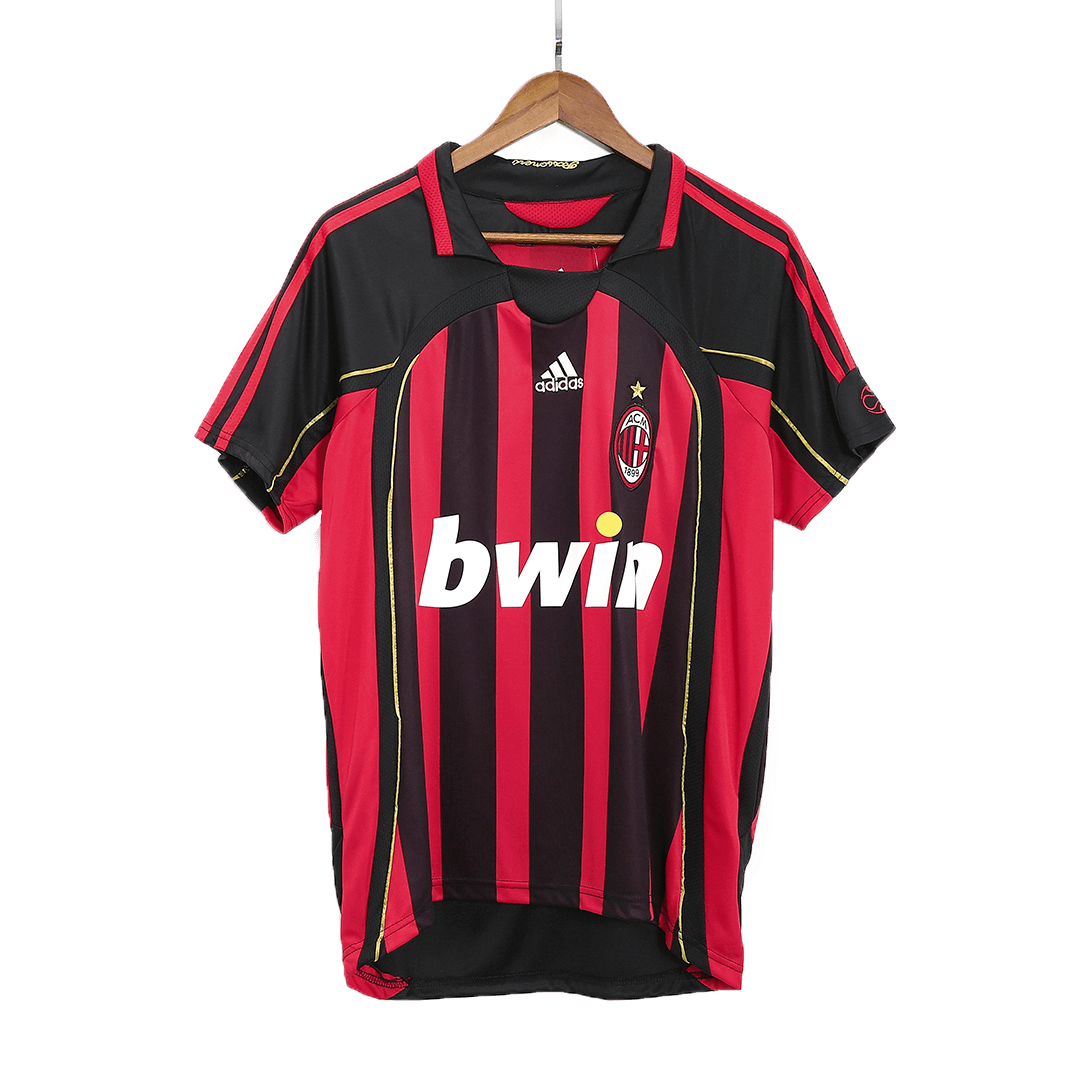 Camiseta retro de fútbol local del AC Milan 2006/07