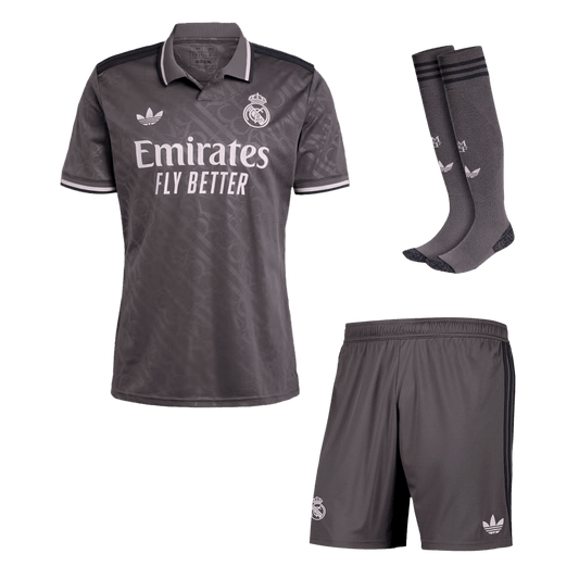 Kit de camiseta de fútbol de la tercera equipación del Real Madrid - Super