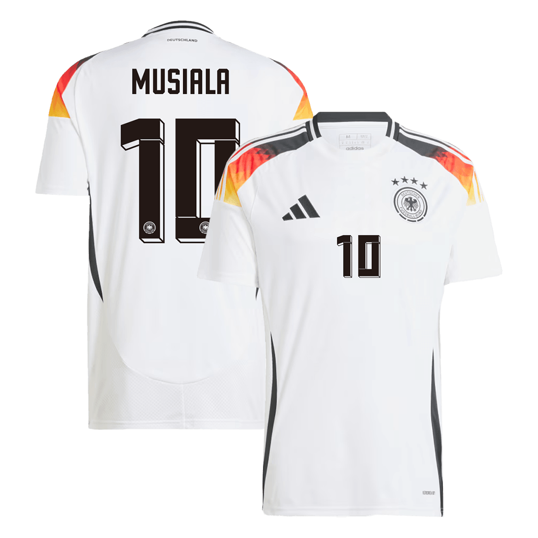 Camiseta MUSIALA #10 Alemania Local Futbol Eurocopa 2024
