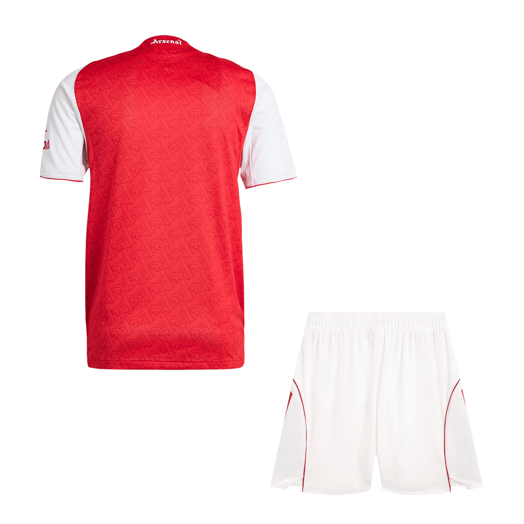 Kit de fútbol local del Arsenal (Kit y pantalón corto) 2025/26