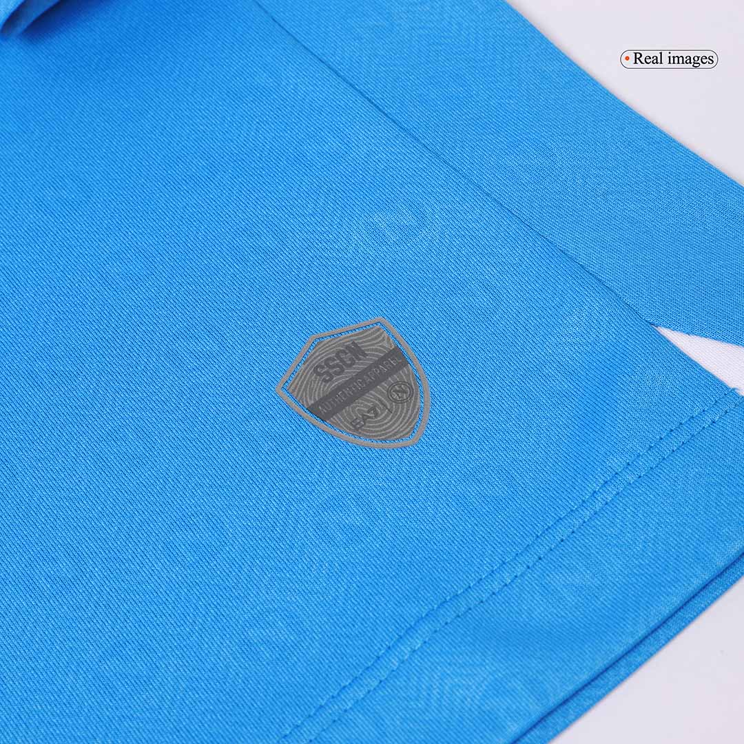 Camiseta de fútbol local auténtica de LUKAKU #11 del Napoli 2024/25