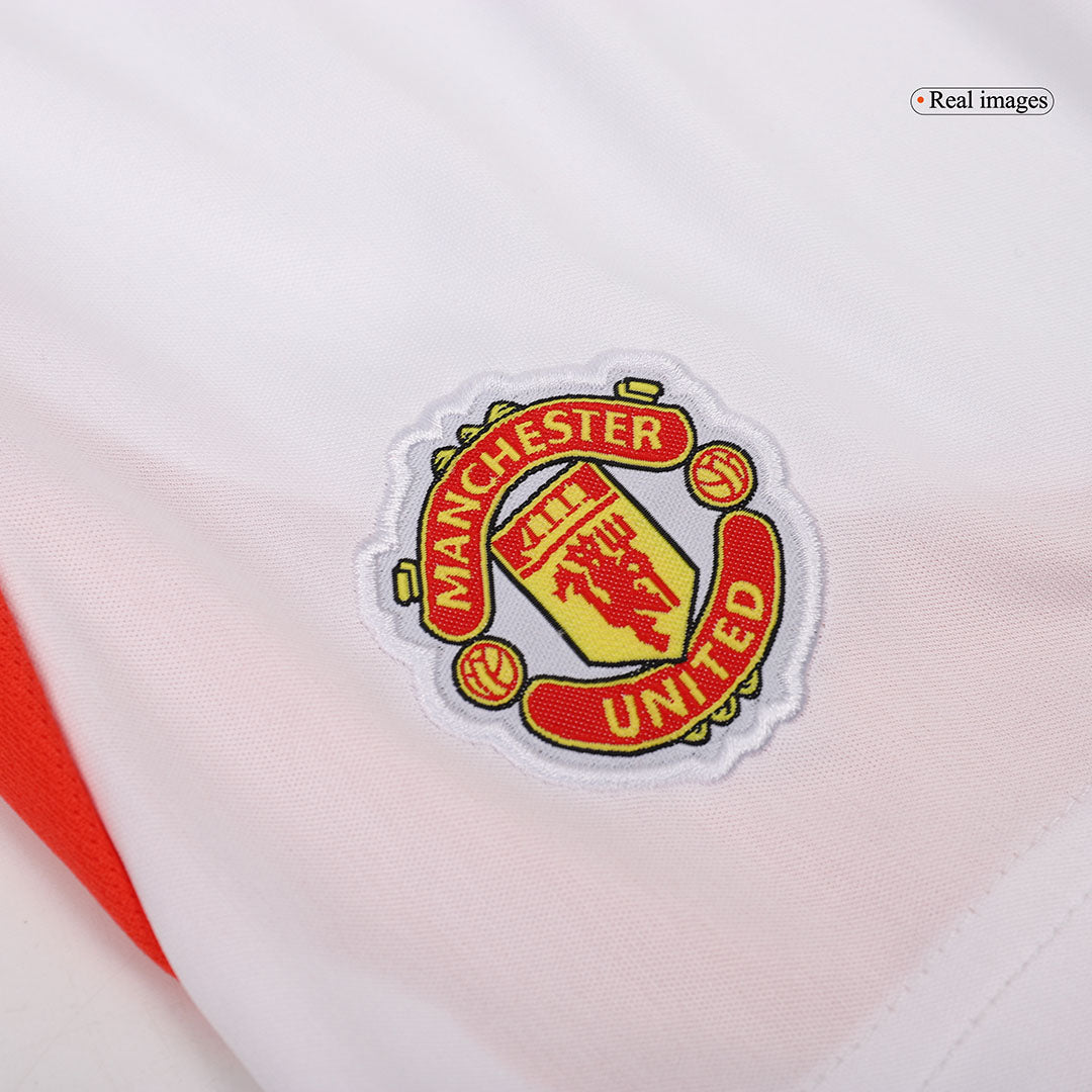 Kit de fútbol local del Manchester United para niño (Kit y pantalón corto) 2024/25