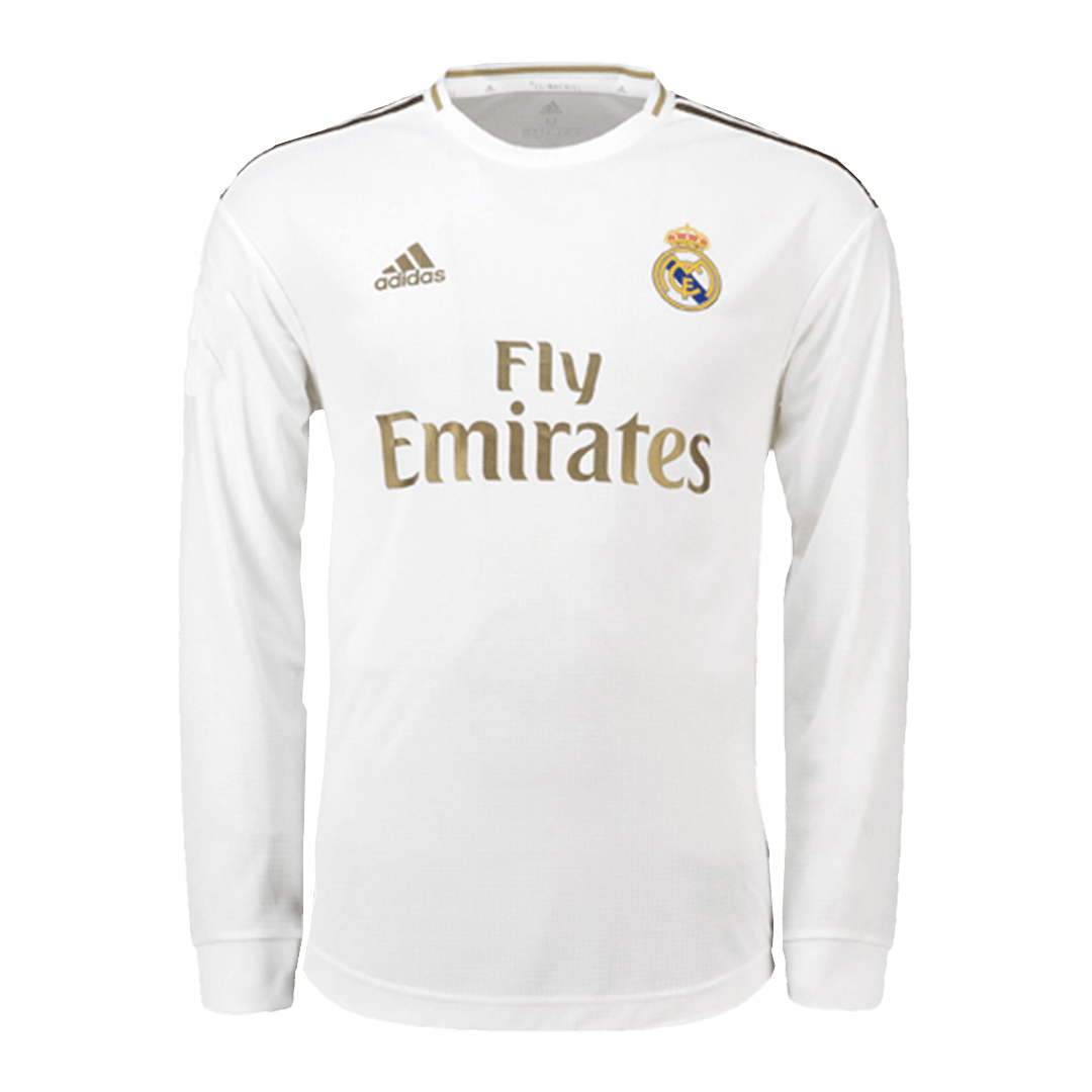 Camiseta de fútbol local del Real Madrid 2019/20 de manga larga