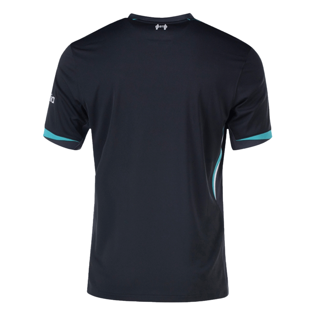 Camiseta de fútbol visitante del Liverpool
