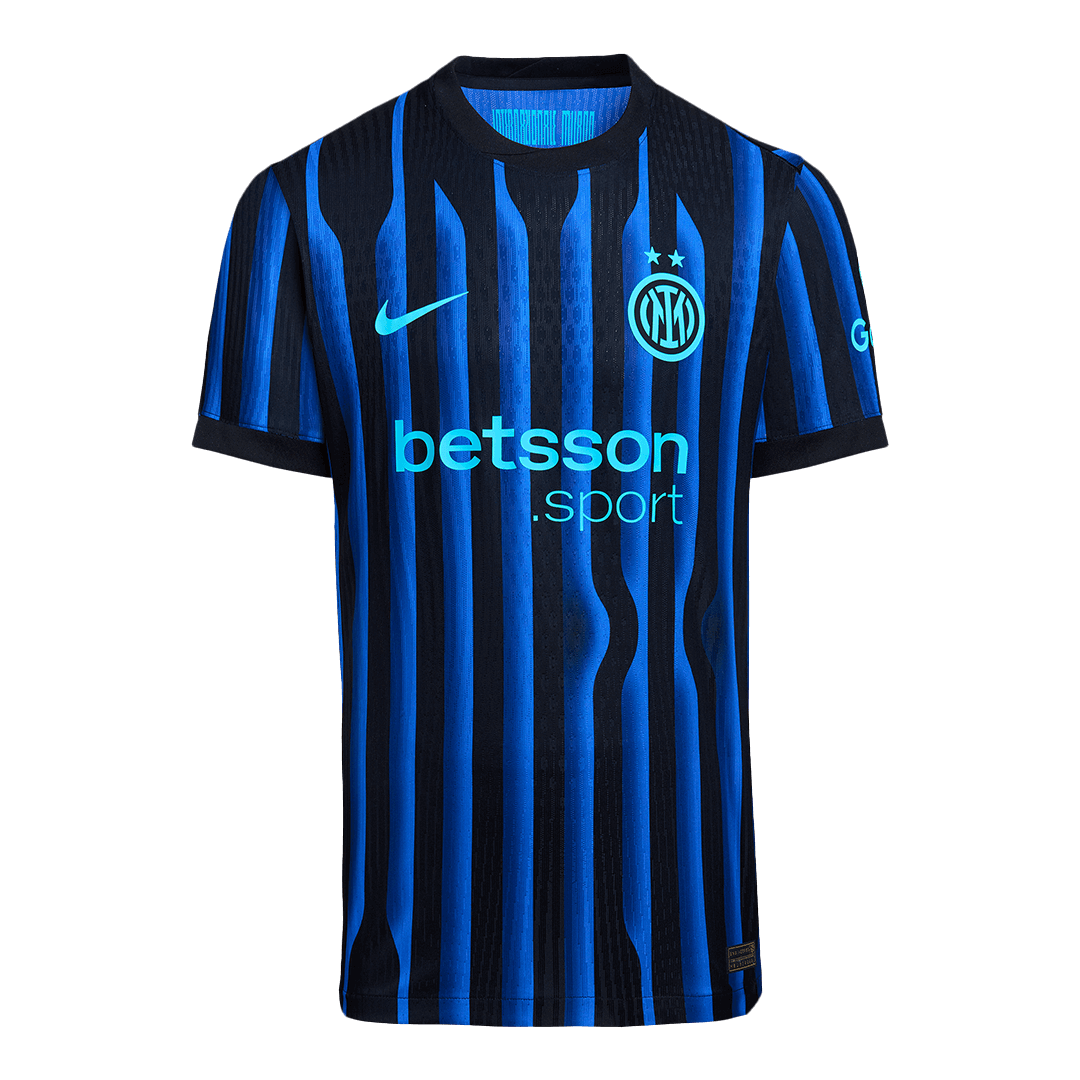 Camiseta de fútbol local auténtica DUMFRIES #2 del Inter de Milán 2025/26