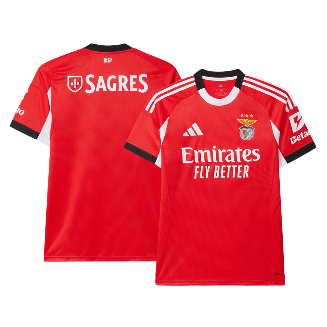 Camiseta de fútbol local del Benfica 2025/26 roja