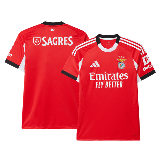 Camiseta de fútbol local del Benfica 2025/26 roja