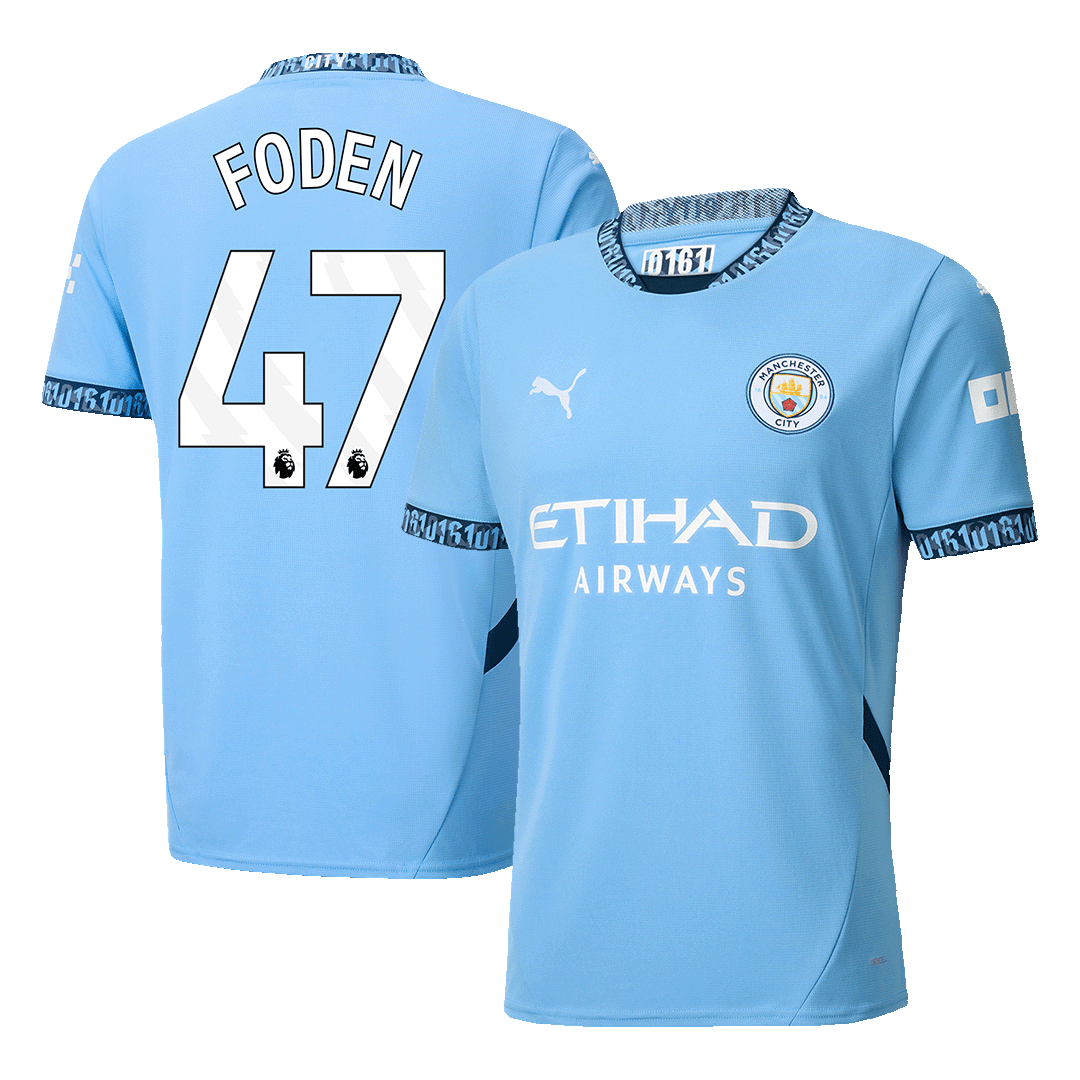 Camiseta de fútbol local del Manchester City FODEN #47