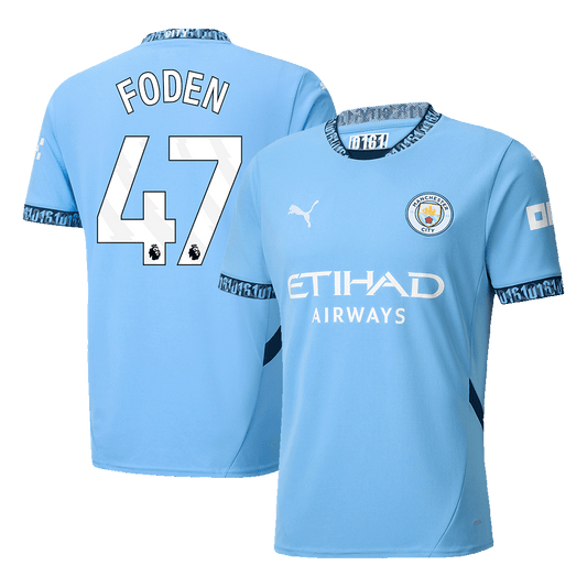Camiseta de fútbol local del Manchester City FODEN #47