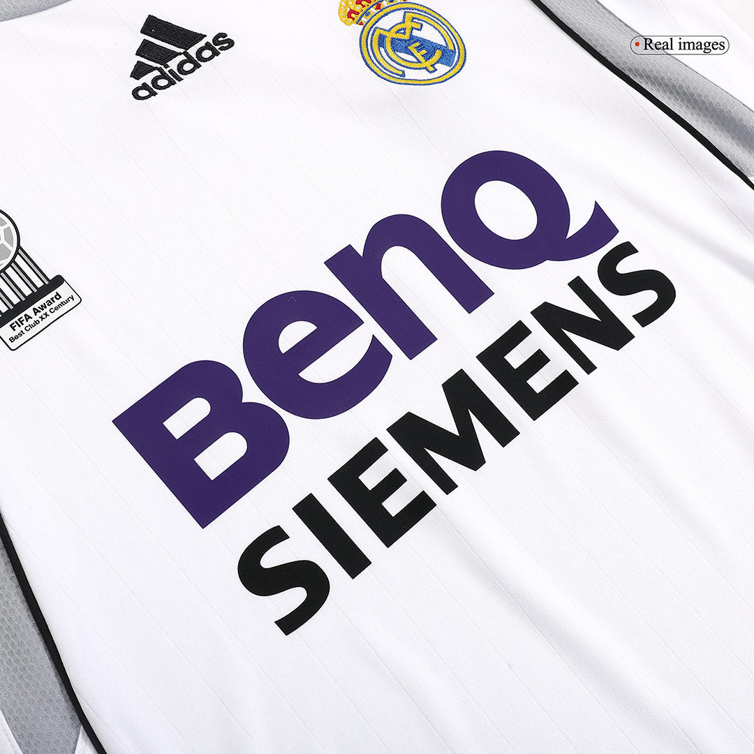 Camiseta de fútbol vintage del Real Madrid RAUL #7 Local 2006/07