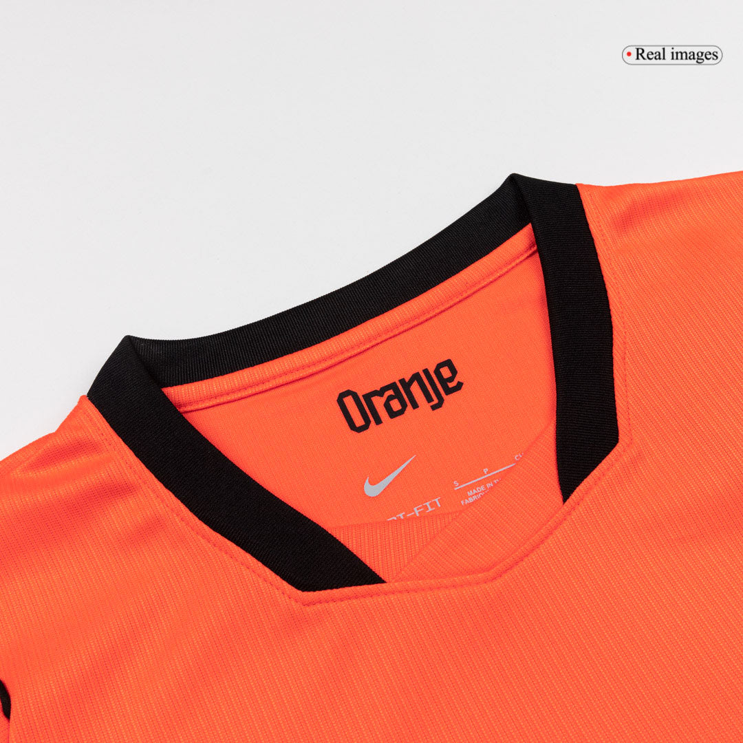 F.DE JONG #21 Camiseta de local de los Países Bajos para el Mundial 2026 Naranja